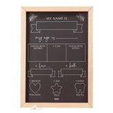 Baby Milestone Chalkboard
